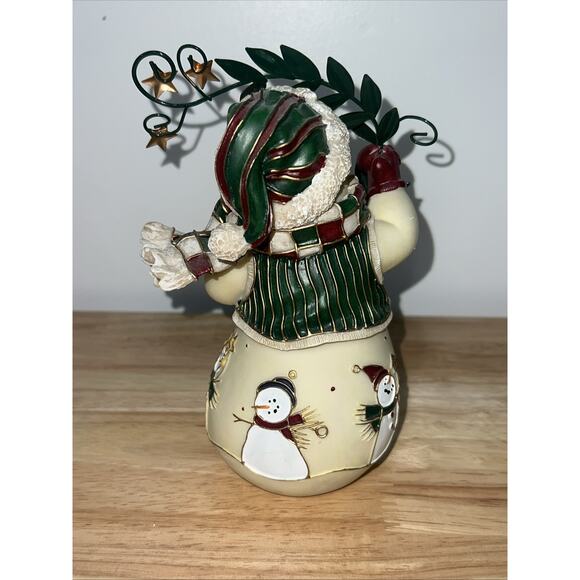 2002 Home Interior Resin Snow Friends Snowmen Figurines Christmas Set Of 3 - Picture 9 of 11